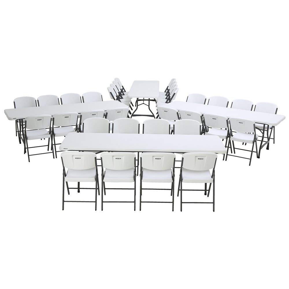 Round Folding Table Great For Indoor & Outdoor Gatherings
